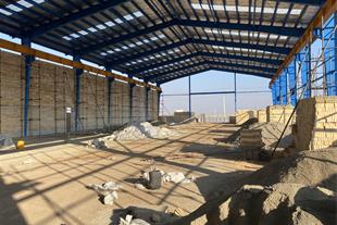 مراحل طراحی و اجرای سوله در استان