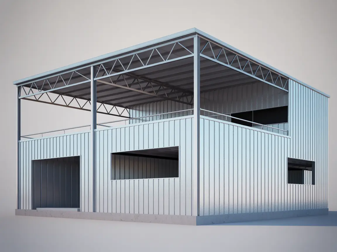 فونداسیون در سوله دو طبقه؛ جایی برای ساده سازی وجود ندارد