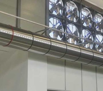 نقش تهویه مطبوع در سوله های صنعتی